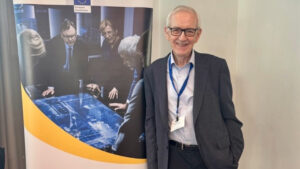 CustomAI's coordinator at the Projects to Policy Seminar 2026